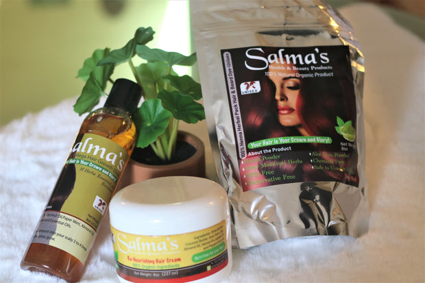 STRENGTHEN HAIR & BOOST VOLUME SET - Salma's Health & Beauty